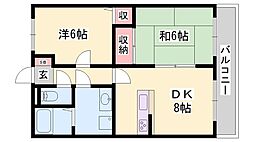 間取図画像 2DK