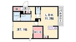 グリーンハイツ 河高 B棟 1階