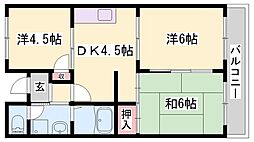 間取図画像 3DK