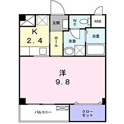 ラ・ロゼベール 2階/-