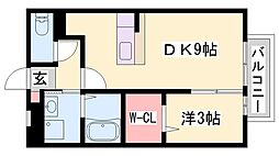 ビッグ・バイト 1LDKの間取図画像