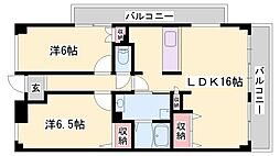 ギャラクシー・ホーヨー 3LDKの間取図画像