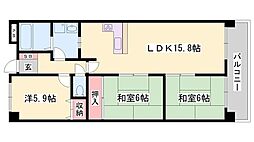 メゾンセルベイル 4階/-