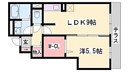 モダンコート東阿保 1階/-
