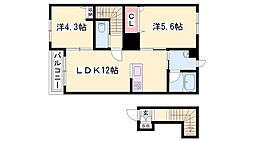 カーサグラス シュデステ 2階/-