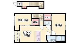 三木市緑が丘町本町一丁目新築アパート 1階/-