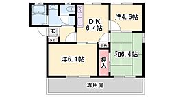 ヴィラ・シャンピニヨンIIＦ 1階