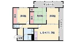 京口ハイツ 4階/-