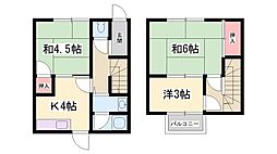 平松斉藤二戸一借家　北