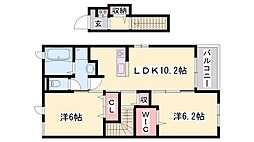 ル ボヌール赤穂II 2階/-