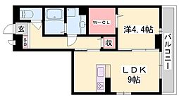 カーサクレア神屋町 2階/-