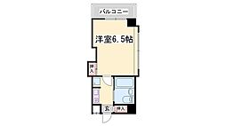 ベルトピア手柄2 ワンルームの間取図画像