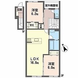 メゾンドソラIII 2階