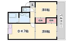 第一青山ハイツ 2階/-