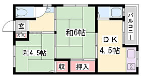 兵庫県姫路市辻井3丁目（賃貸アパート2K・2階・38.00㎡） その2