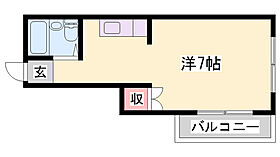 兵庫県姫路市白国1丁目（賃貸マンション1R・2階・19.92㎡） その2