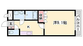 兵庫県加東市上滝野（賃貸アパート1K・1階・30.96㎡） その2