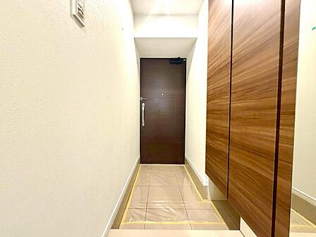 清潔感のある玄関は、来客にも好印象です。