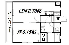 静岡県浜松市中央区元浜町（賃貸アパート1LDK・1階・35.23㎡） その2