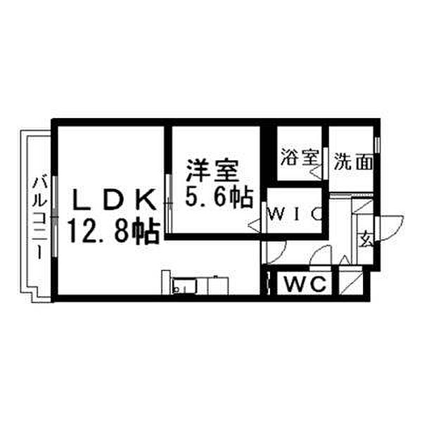 静岡県浜松市中央区富塚町(賃貸マンション1LDK・2階・46.53㎡)の写真 その2