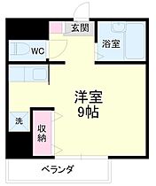 静岡県浜松市中央区板屋町（賃貸マンション1R・5階・21.15㎡） その2