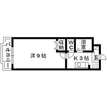 静岡県浜松市中央区上島7丁目（賃貸マンション1K・3階・25.92㎡） その2