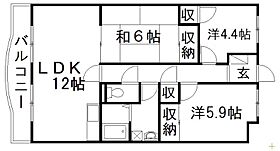 静岡県浜松市中央区向宿3丁目（賃貸マンション3LDK・1階・66.15㎡） その2