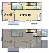 静岡県浜松市中央区中島4丁目（賃貸アパート1LDK・2階・39.19㎡） その2