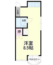 静岡県浜松市中央区元浜町（賃貸マンション1K・1階・26.40㎡） その2