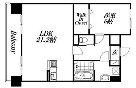 静岡県浜松市中央区西浅田2丁目（賃貸マンション1LDK・2階・66.78㎡） その2