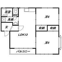 静岡県浜松市中央区佐鳴台1丁目（賃貸マンション2LDK・1階・53.05㎡） その2