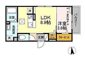 静岡県浜松市中央区元浜町（賃貸アパート1LDK・3階・30.31㎡） その2