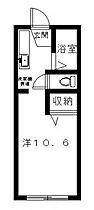 静岡県浜松市中央区野口町（賃貸アパート1R・2階・22.04㎡） その2