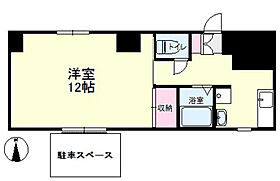 静岡県浜松市中央区山下町（賃貸マンション1DK・1階・35.74㎡） その2