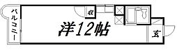 リアライズ浜松 ワンルームの間取図画像
