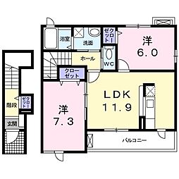 バス 遠鉄バス広沢小学校下車 徒歩7分 2階/-