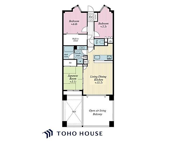 間取り ヴェレーナ津田沼 5階/-