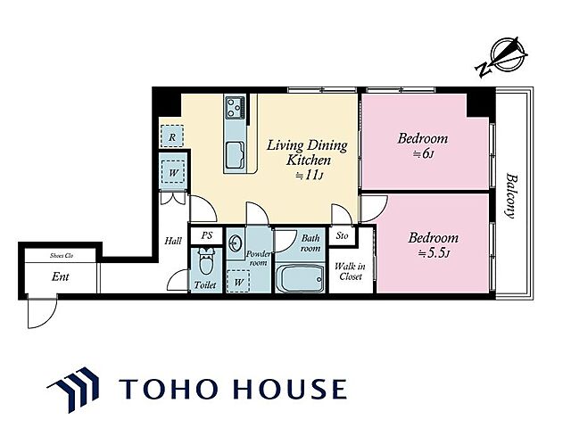 間取り ライオンズマンション南砂 4階/-