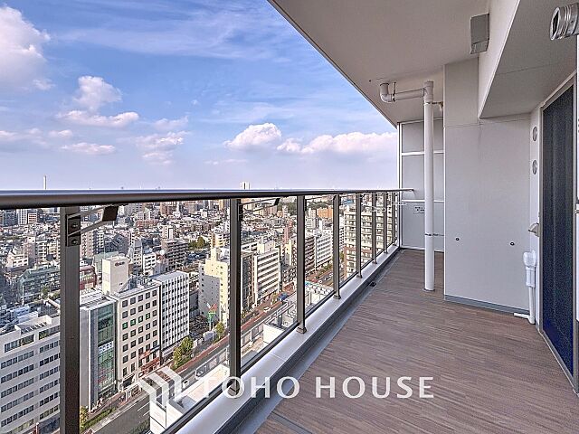 バルコニー プラウドタワー亀戸クロスゲートタワー棟 21階/-