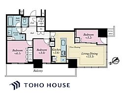 間取図画像 3LDK