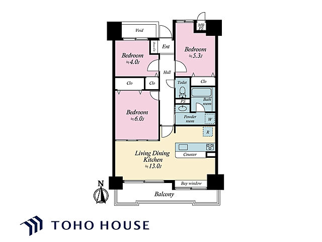 間取り ダイアパレス立石 8階/-