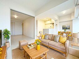 ダイアパレス立石 3LDKのリビング/ダイニング