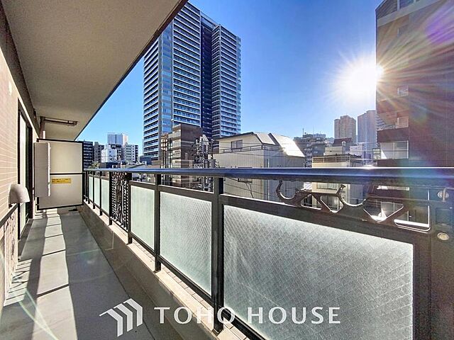 バルコニー マイキャッスル月島 4階/-