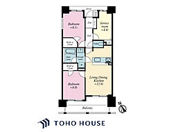 間取図画像 2SLDK