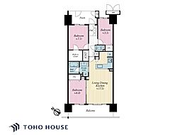 間取図画像 3SLDK