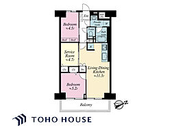 間取図画像 2SLDK