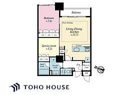 ガレリアグランデ 1SLDKの間取図画像