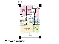 ソフィア美浜ライトスクエア 4LDKの間取図画像