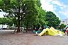周辺：西小岩公園 390m
