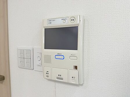 「モニター付きインターホン」